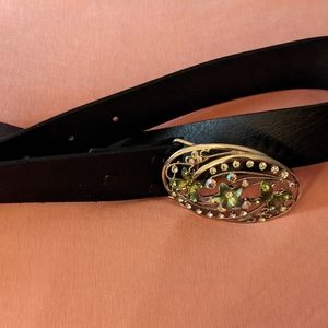 Gorgeous Flower Buckle Belt